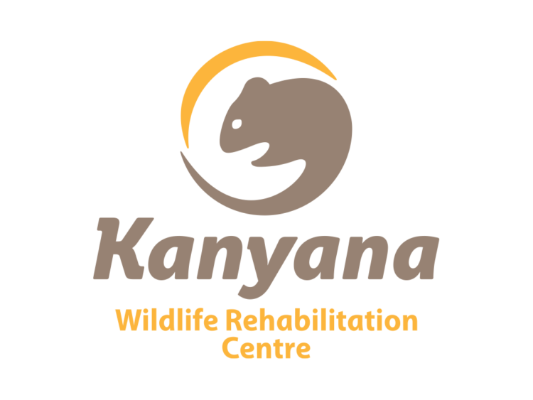 Logo of Kanyana Wildlife Rehabilitation Centre with a bear illustration on a white background